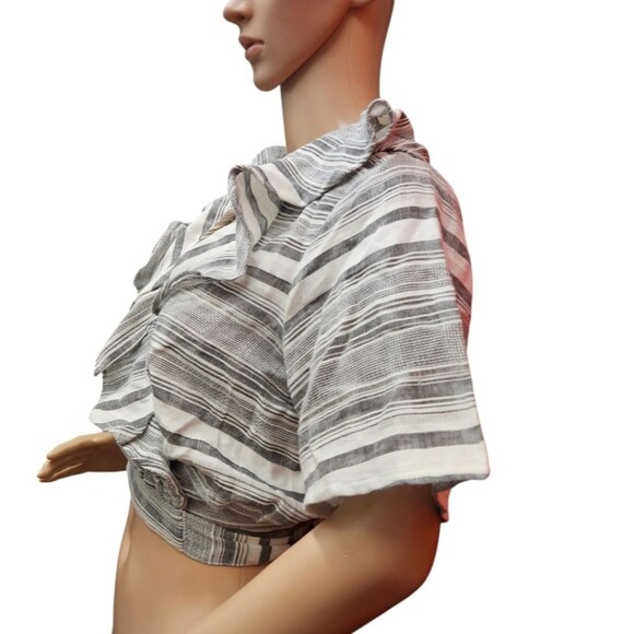 Tularosa Selma Wrap Top in Gray - Picture 11 of 11